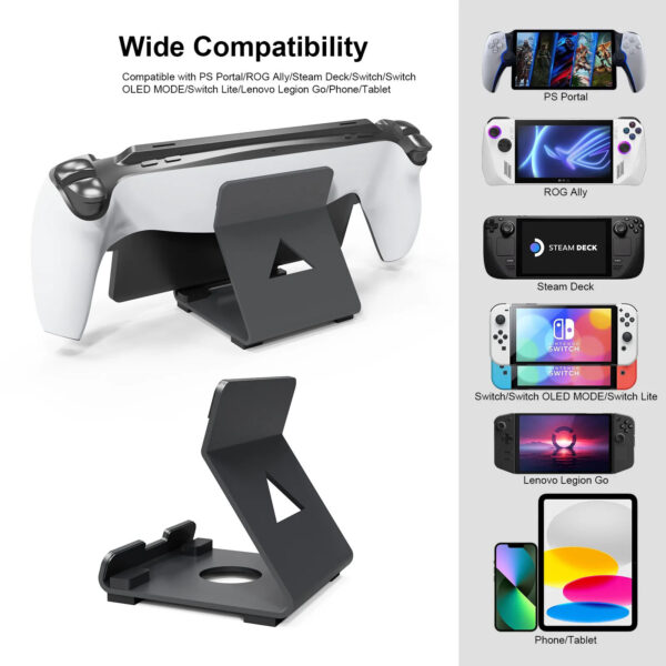 Playstation Portal Metalen Standaard zwart - Afbeelding 3