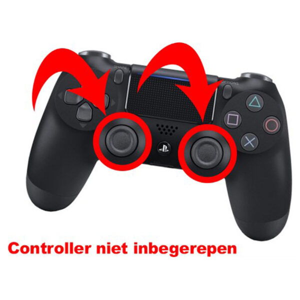 Thumbsticks Grijs voor de Playstation PS4 Controller - set van 2 - Afbeelding 3