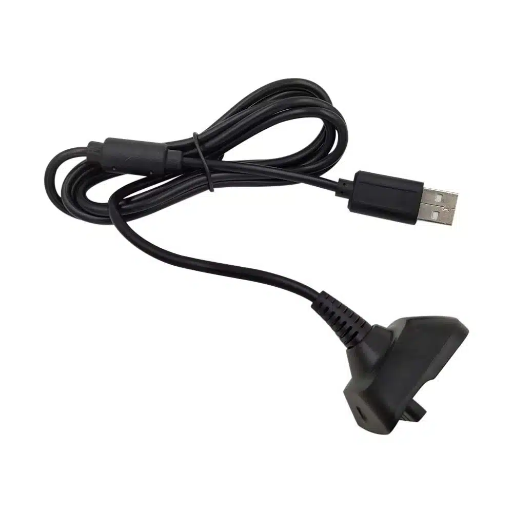 Oplaadkabel Xbox 360 1.5m zwart