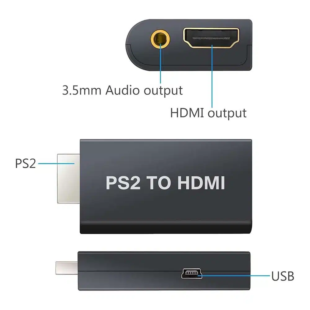 PS2 to HDMI converter - Afbeelding 3