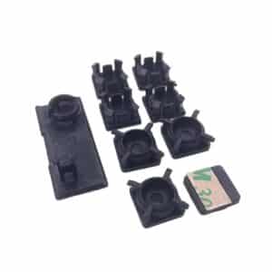 Rubber Voetjes Set voor PlayStation 3 Slim – Zwart