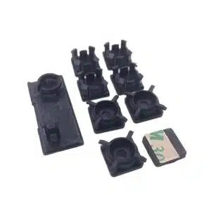 Rubber Voetjes Set voor PlayStation 3 Slim – Zwart