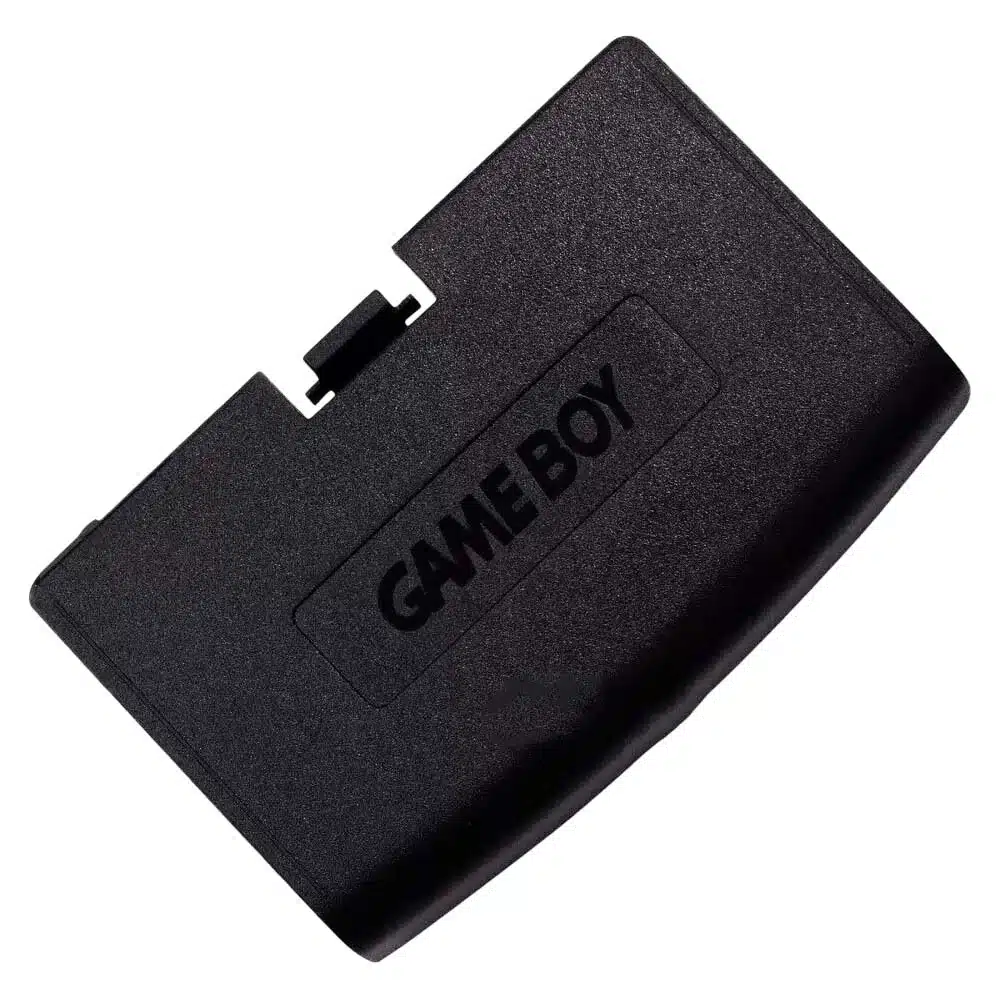 Batterijklepje voor Nintendo Game Boy Advance – Zwart - Afbeelding 2