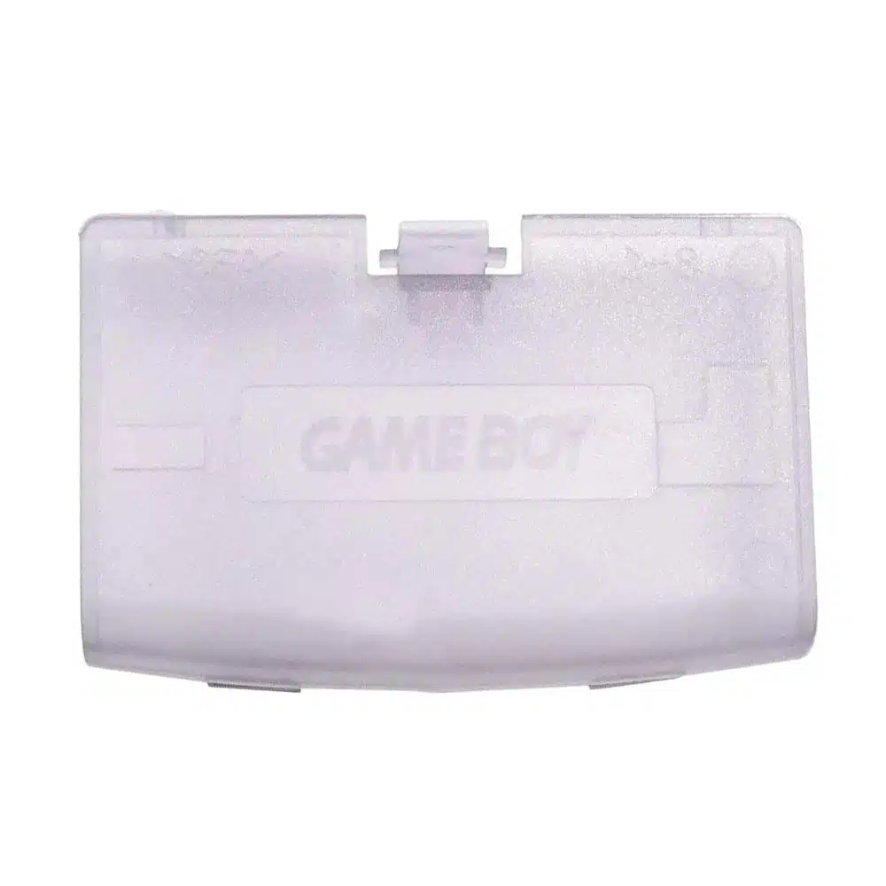 Batterijklepje voor Nintendo Game Boy Advance – Doorzichtig Paars