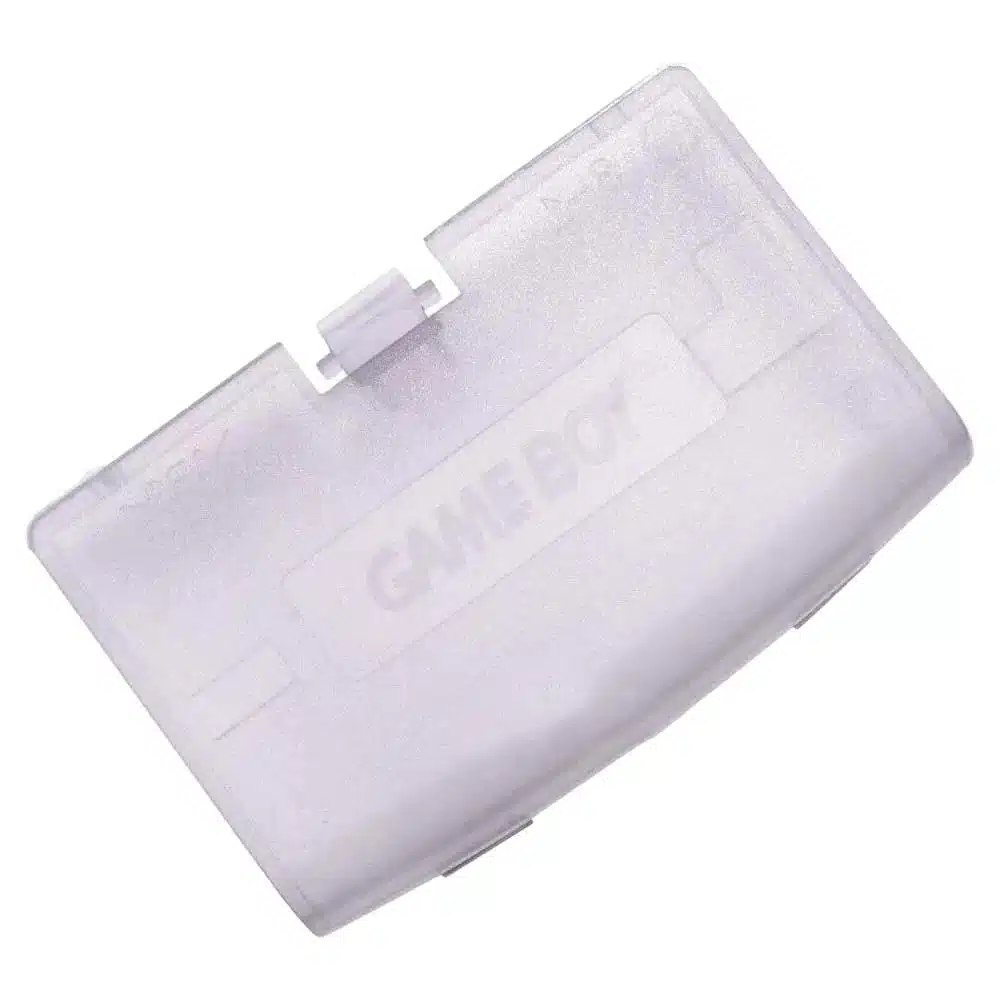 Batterijklepje voor Nintendo Game Boy Advance – Doorzichtig Paars - Afbeelding 2