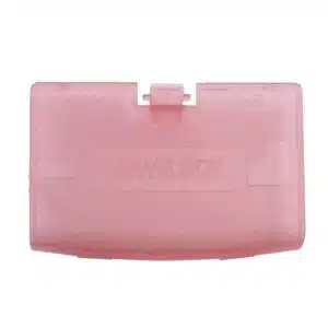 Batterijklepje voor Nintendo Game Boy Advance – Doorzichtig Roze